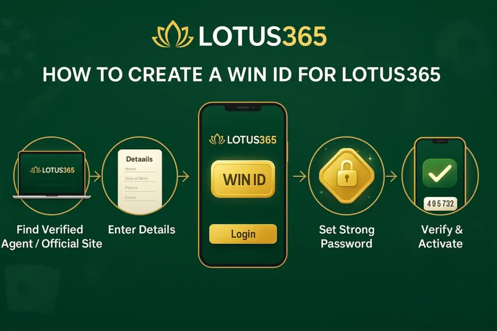 How to Create a Win ID for Lotus365
