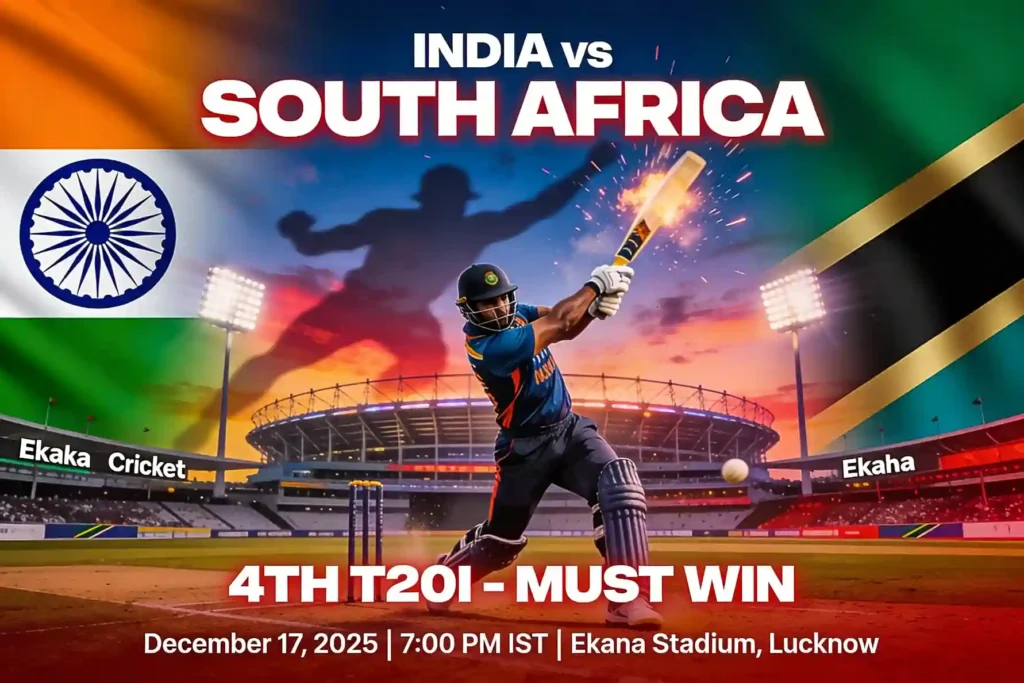 India vs South Africa 4th T20I: Series on the Line - December 17 Lucknow