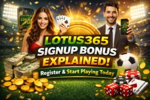 Lotus365 Signup