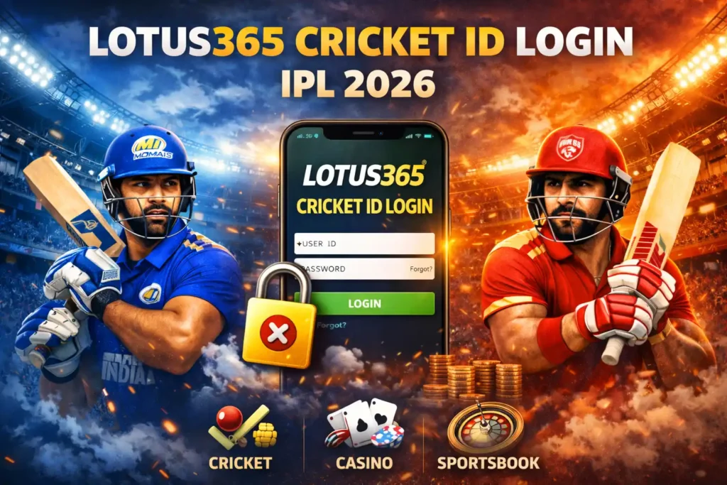 Lotus365 Cricket ID Login