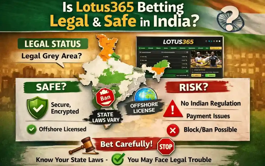 Lotus365 Betting Legal