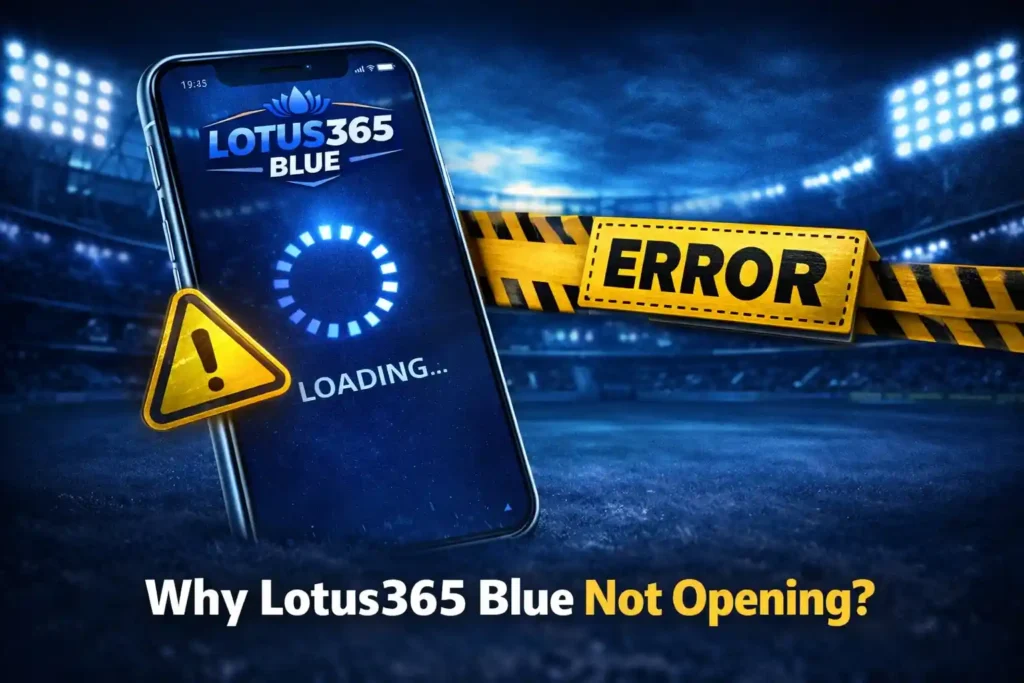 lotus365 blue not working