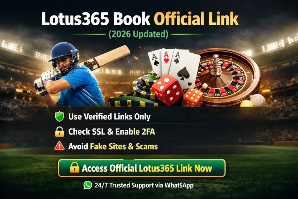 Lotus365 Book Official Link