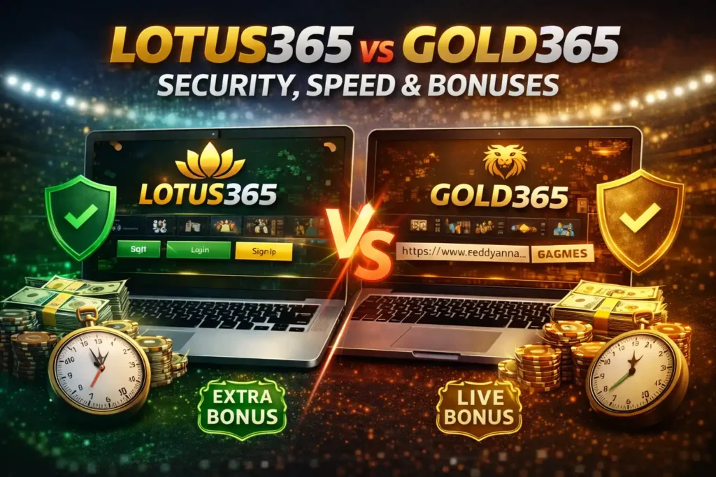 Lotus365 vs Gold365