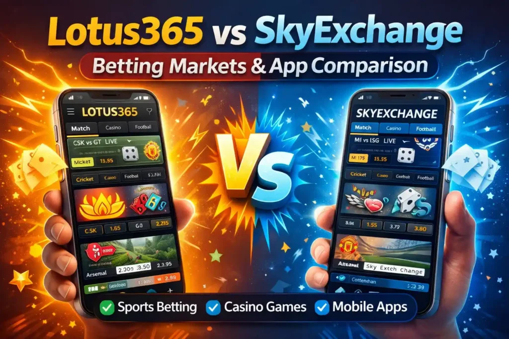 Lotus365 vs SkyExchange