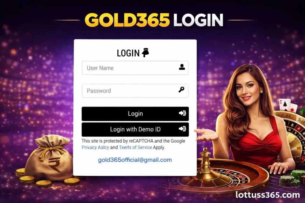 Gold365 login