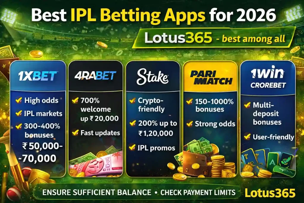 Lotus365 is the Best Choice for IPL 2026