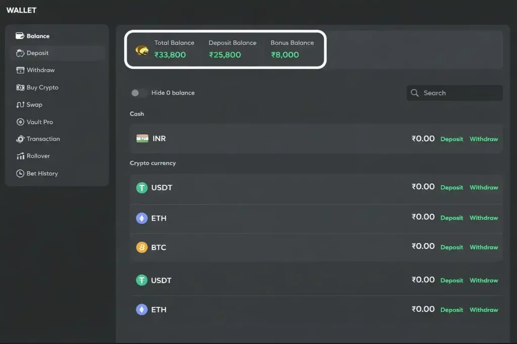 Choose Your Withdrawal Method