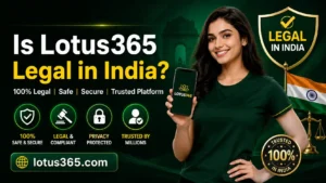 Is Lotus365 legal in India